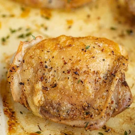 Baked Chicken Thighs