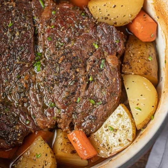 Classic Pot Roast with Vegetables