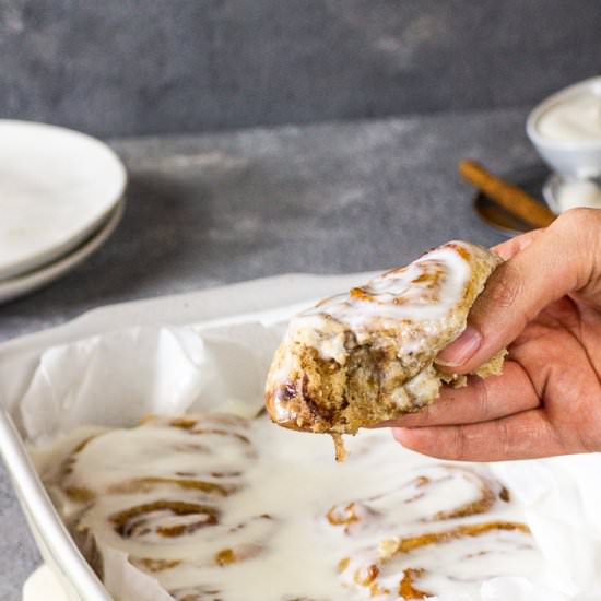 Whole Grain Cinnamon Buns