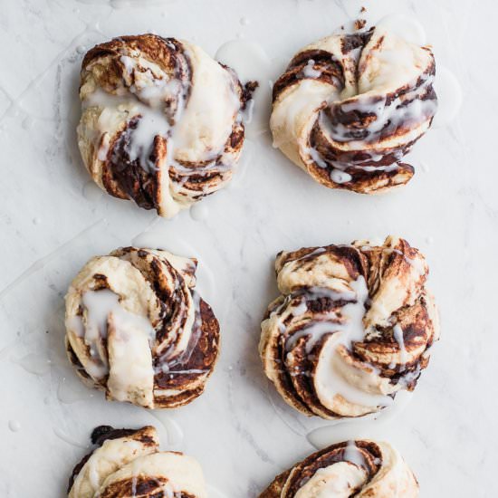 Vegan Chocolate Sweet Rolls