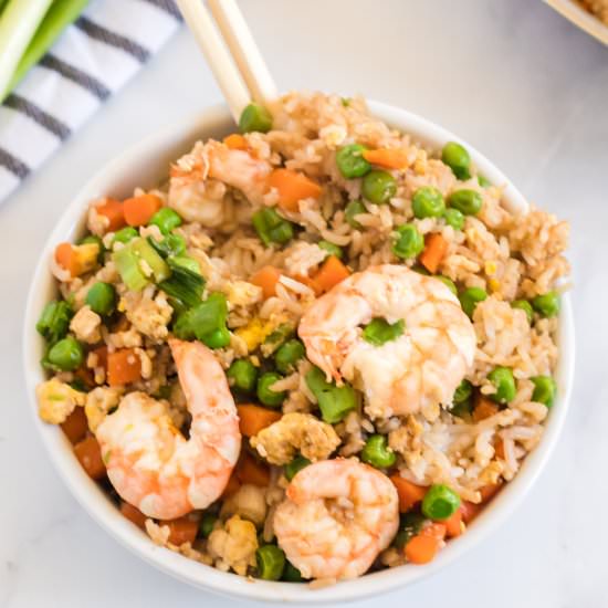 Easy Shrimp Fried Rice