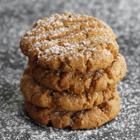 Cornmeal Peanut Butter Cookies