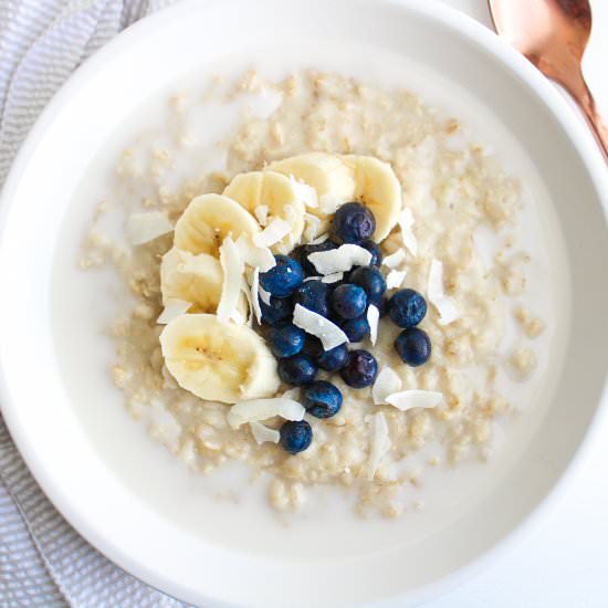 Creamy Instant Pot Oatmeal