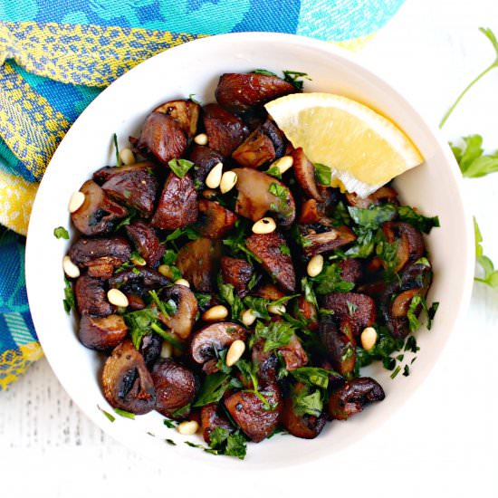 Oven Roasted Mushrooms