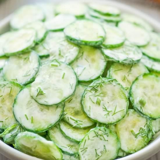 German Cucumber Salad