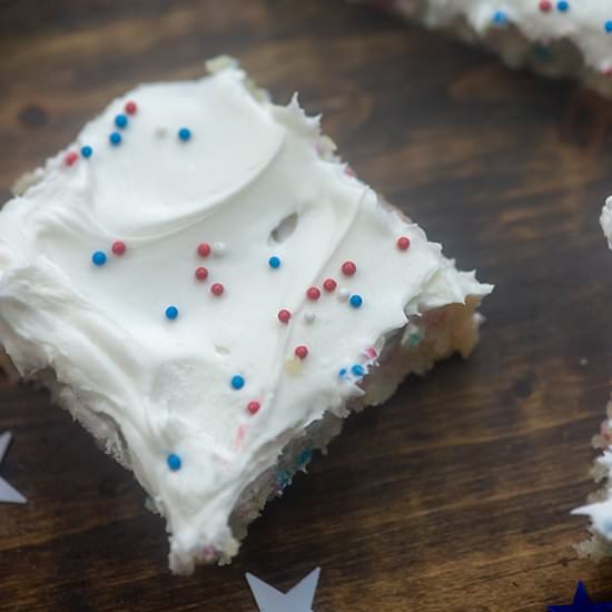 4TH OF JULY SUGAR COOKIE BARS