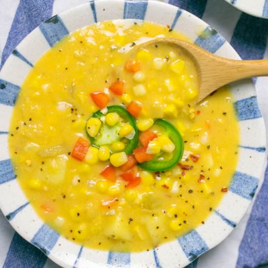 Vegan Corn Chowder