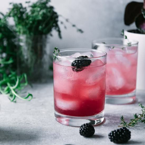 Blackberry Thyme Spritzer