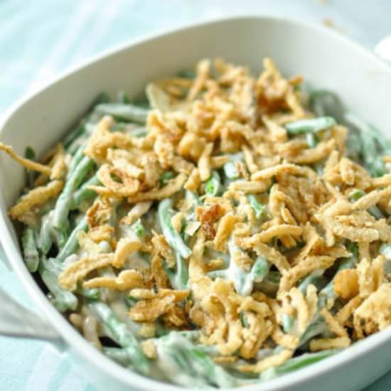 Easy Green Bean Casserole Side Dish