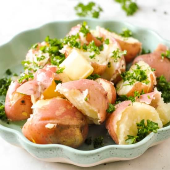 8 min Instant Pot Baby Potatoes