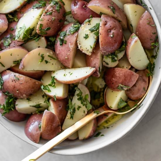 Italian Potato Salad (Vegan, GF)