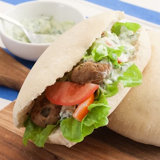 Low Fodmap Pork Gyros