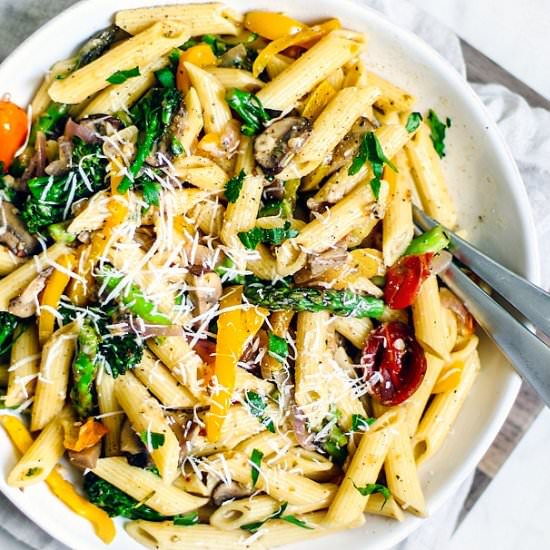 instant pot pasta primavera