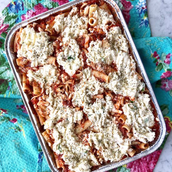 Baked Ziti To-Go