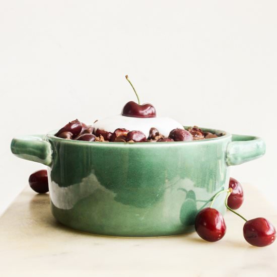Black Forest Bread Pudding