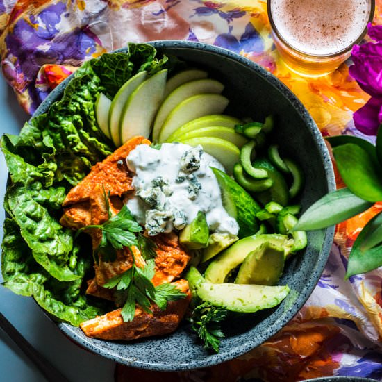 Buffalo Tofu Bowls