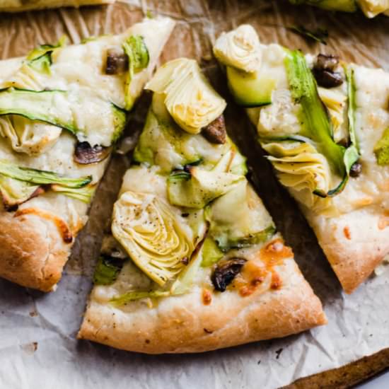 Green Goddess Pizza
