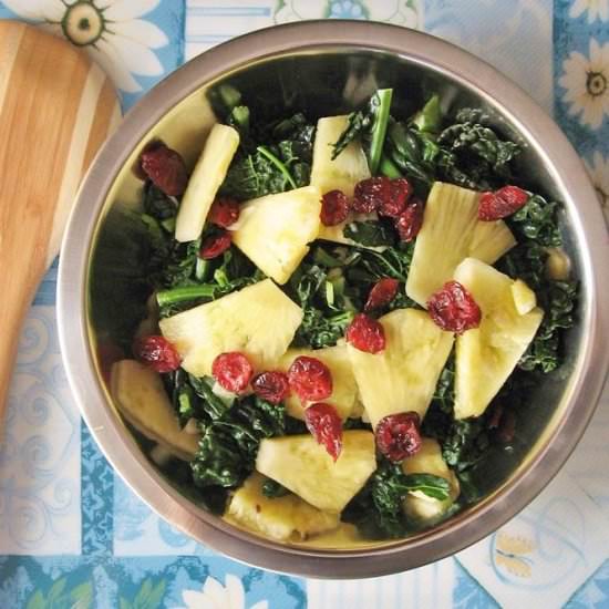 Kale Salad w/i Pineapples