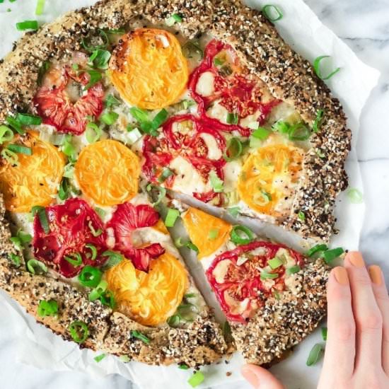 Tomato + Green Onion Galette (V+GF)