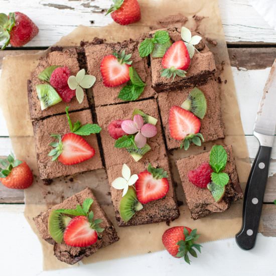 Black Bean Brownies (Vegan + GF)