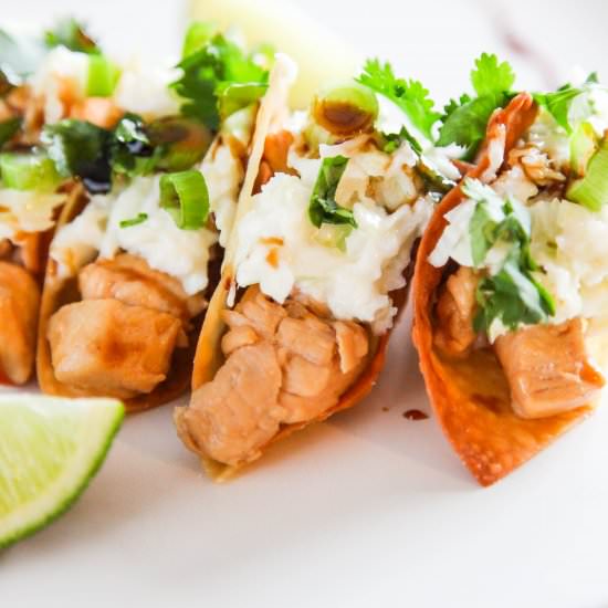 Wonton Tacos