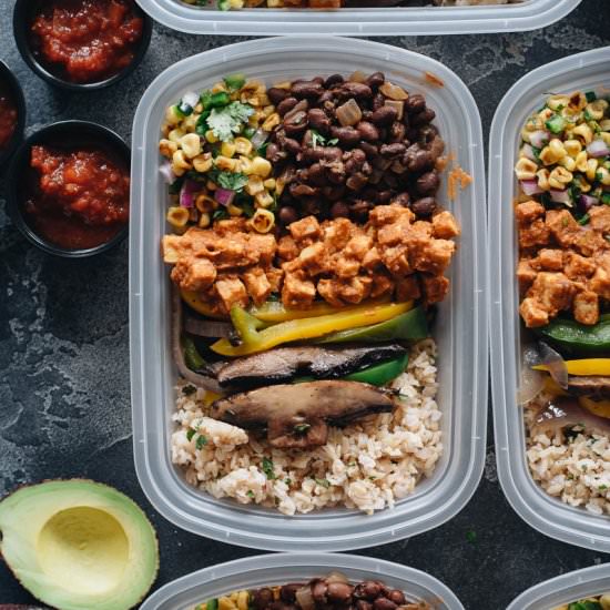 Chipotle Buddha Bowl Meal Prep