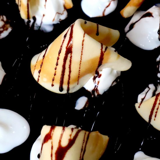 Homemade Fortune Cookies