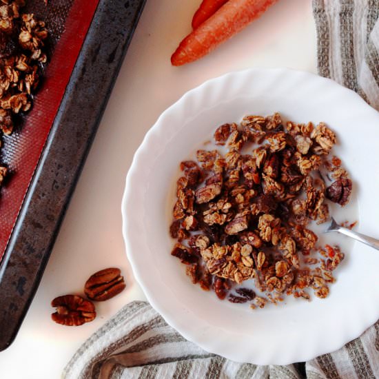Carrot Cake Granola