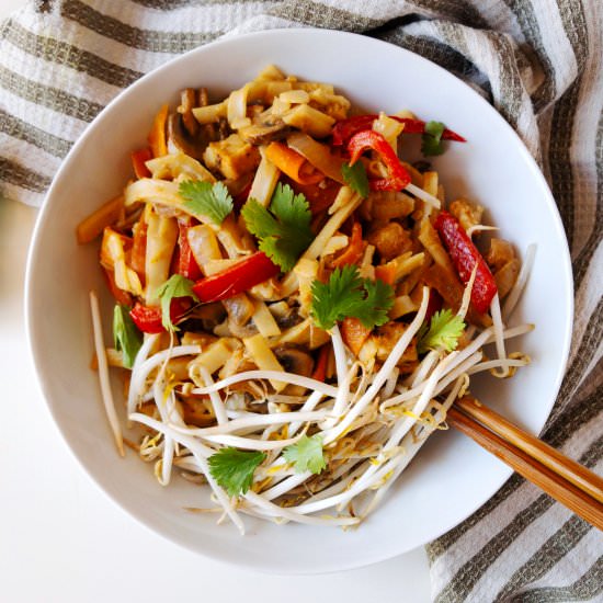 Tahini Pad Thai