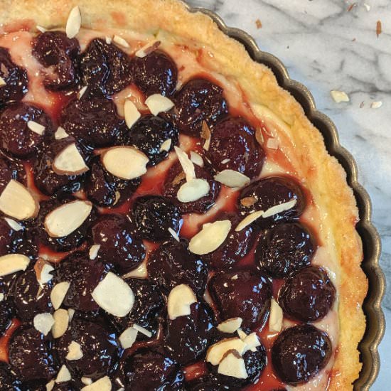 Cherry Almond Tart