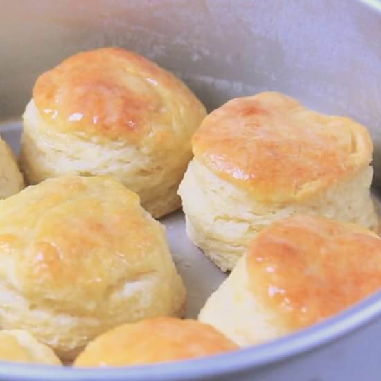 Homemade Buttermilk Biscuits