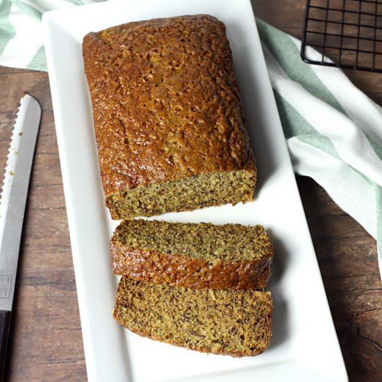 Zucchini Banana Bread