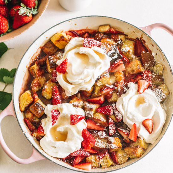 Strawberry Overnight French Toast