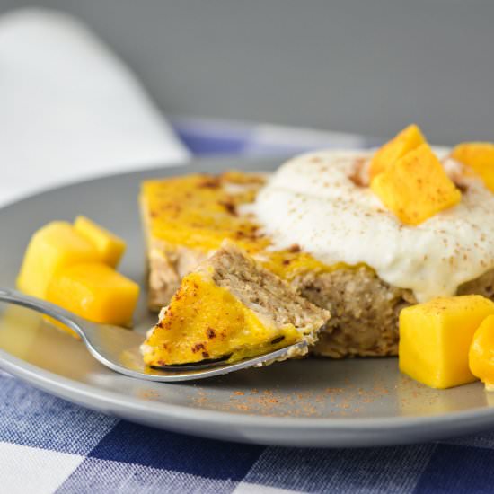 Mango Baked Oatmeal