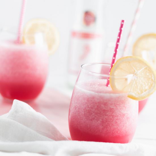 Pink Lemonade Wine Slushies