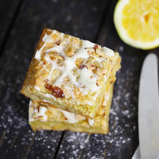 Grain-Free Lemon Curd Blondies
