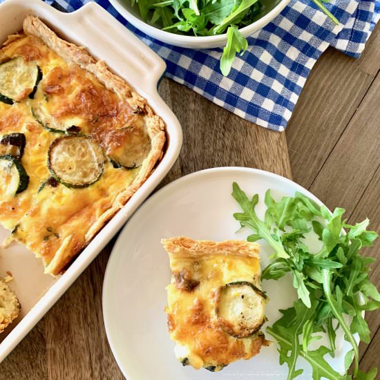 Zucchini Quiche