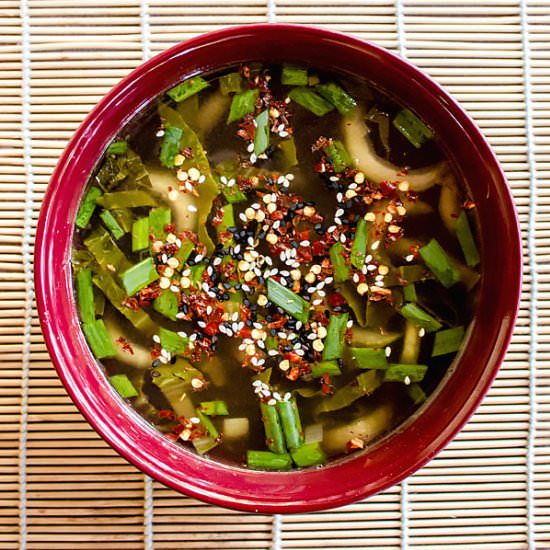 Bok Choy Soup