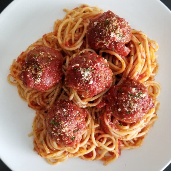 Crockpot Italian Meatballs