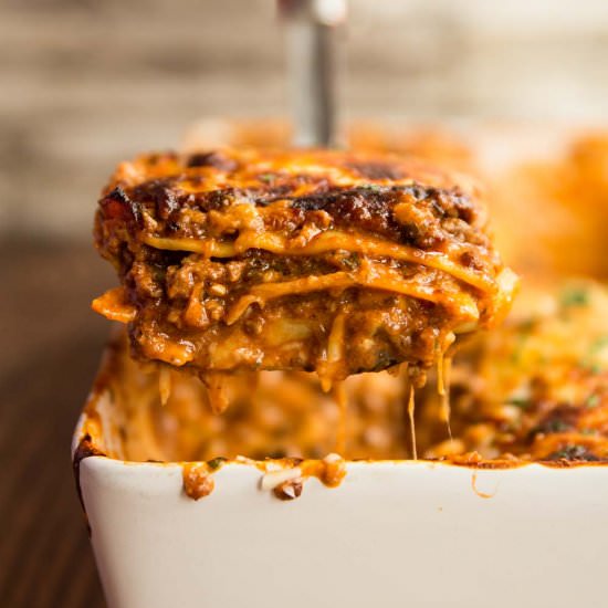 Homemade Lasagne