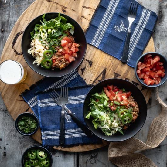 vegetarian burrito bowl