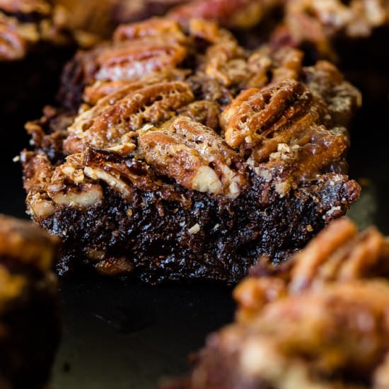 PECAN PIE BROWNIES