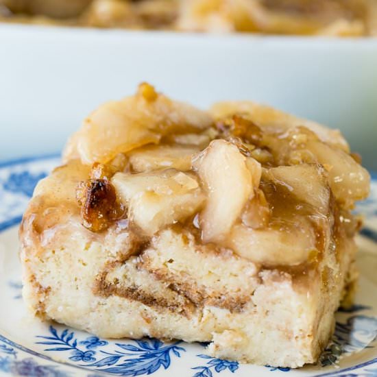 APPLE PIE BREAD PUDDING