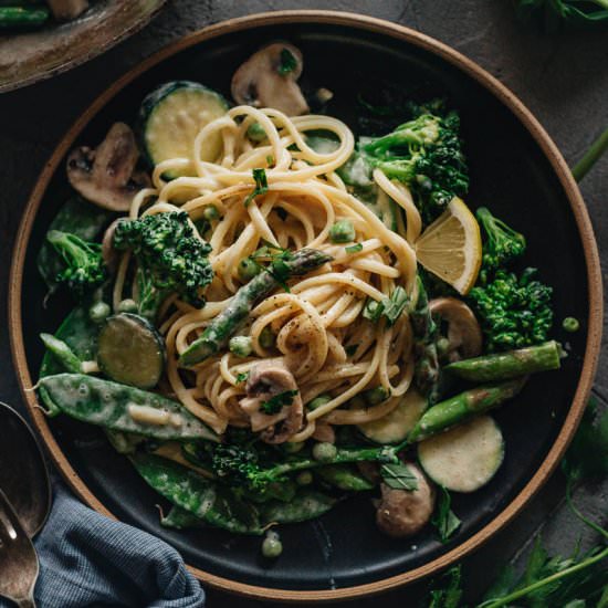 Vegan Pasta Primavera