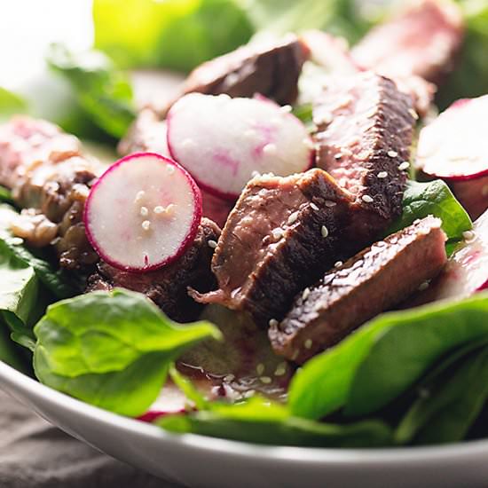 Easy Asian Steak Salad
