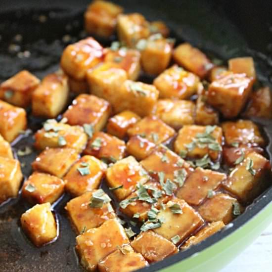 Honey Hoisen Crispy Tofu