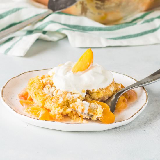 Fresh Peach Cake
