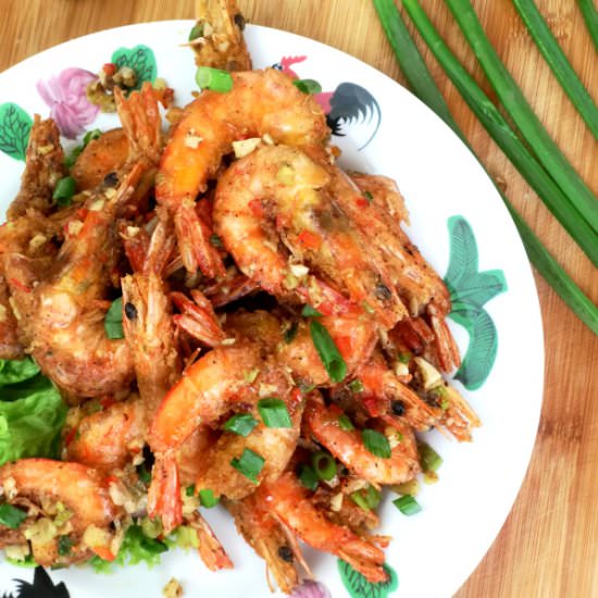 Salt and pepper shrimp 椒鹽蝦