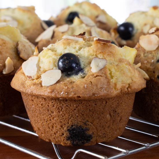 Blueberry-Nectarine Muffins