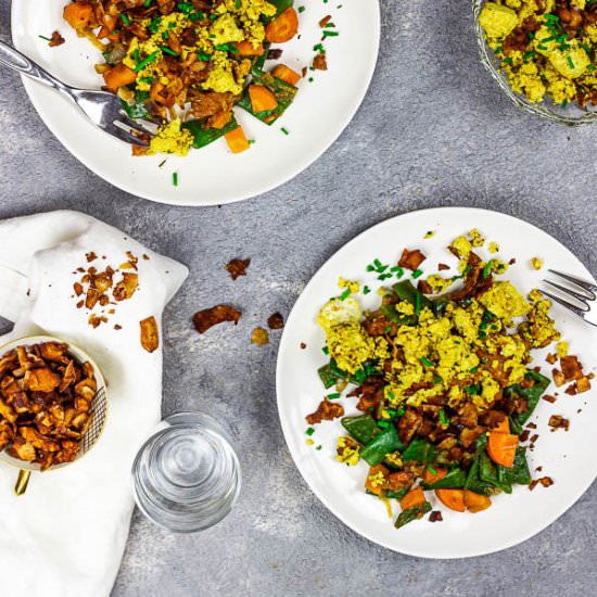 Vegan Scrambled Eggs